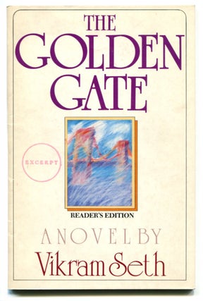 Item #17422 THE GOLDEN GATE: A Novel in Verse. Vikram Seth