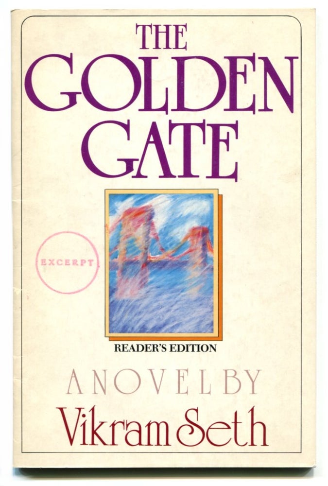 Item #17422 THE GOLDEN GATE: A Novel in Verse. Vikram Seth.