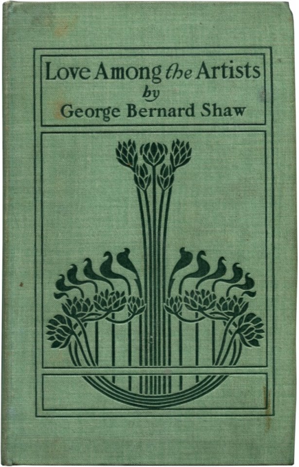 Item #24132 LOVE AMONG THE ARTISTS. George Bernard Shaw.