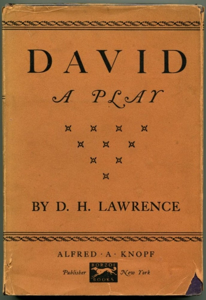 Item #25432 DAVID A Play. D. H. Lawrence.