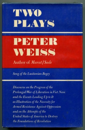 Item #33382 TWO PLAYS. Peter Weiss