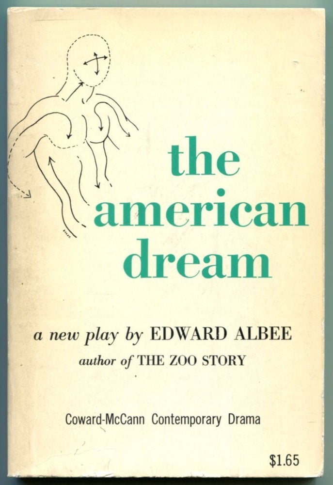 Item #34415 THE AMERICAN DREAM: A Play. Edward Albee.