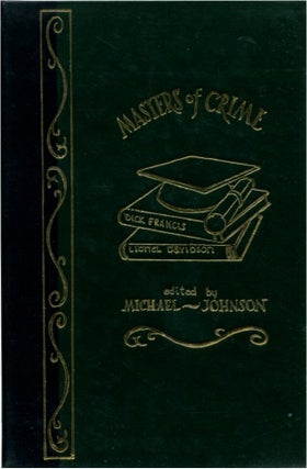 Item #41129 MASTERS OF CRIME. Dick. Lionel Davidson Francis, Len Deighton