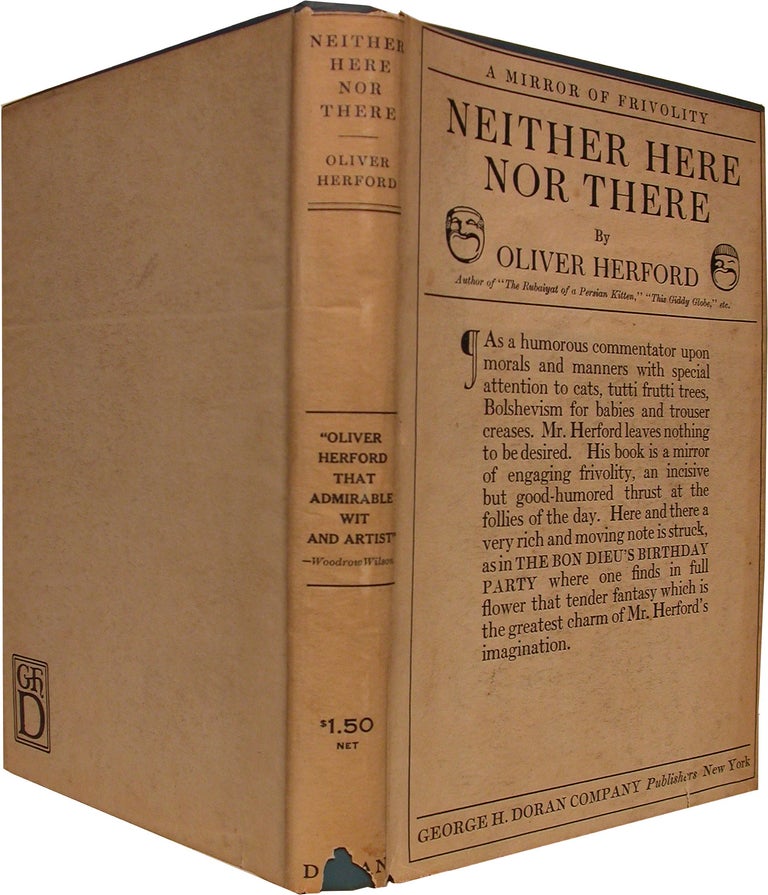 Item #41265 NEITHER HERE NOR THERE. Oliver Herford.