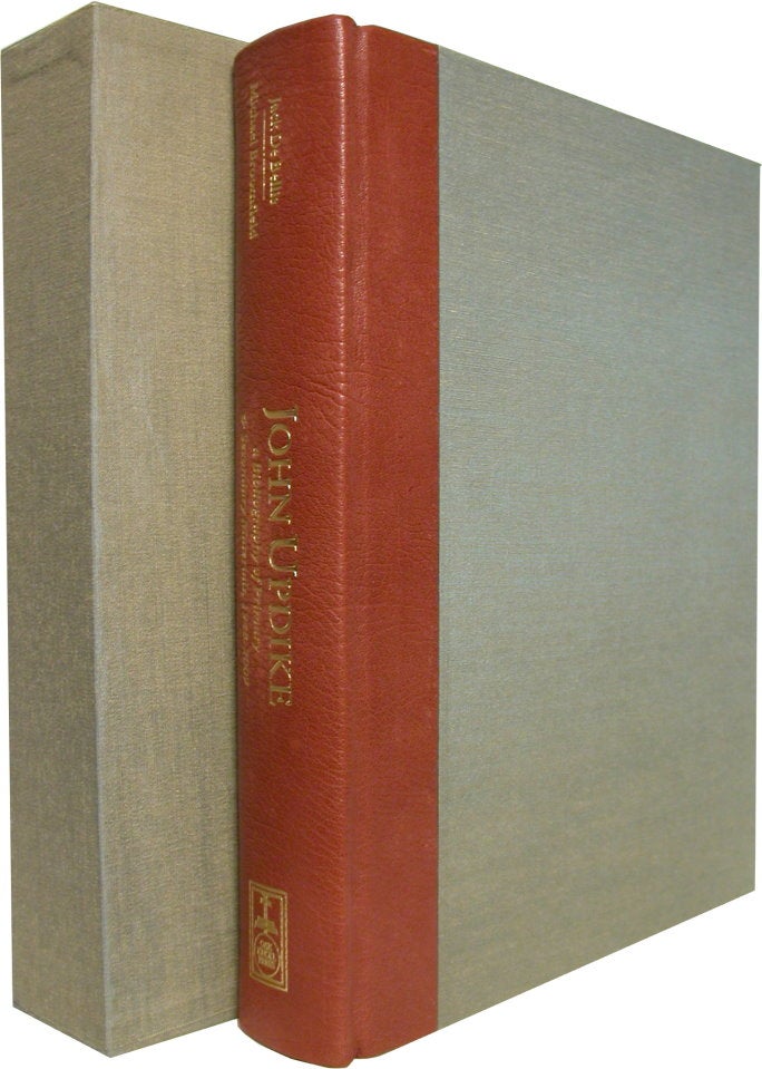Item #45528 JOHN UPDIKE: A Bibliography of Primary & Secondary Materials, 1948-2007. John Updike, Jack De Bellis, Michael Broomfield.