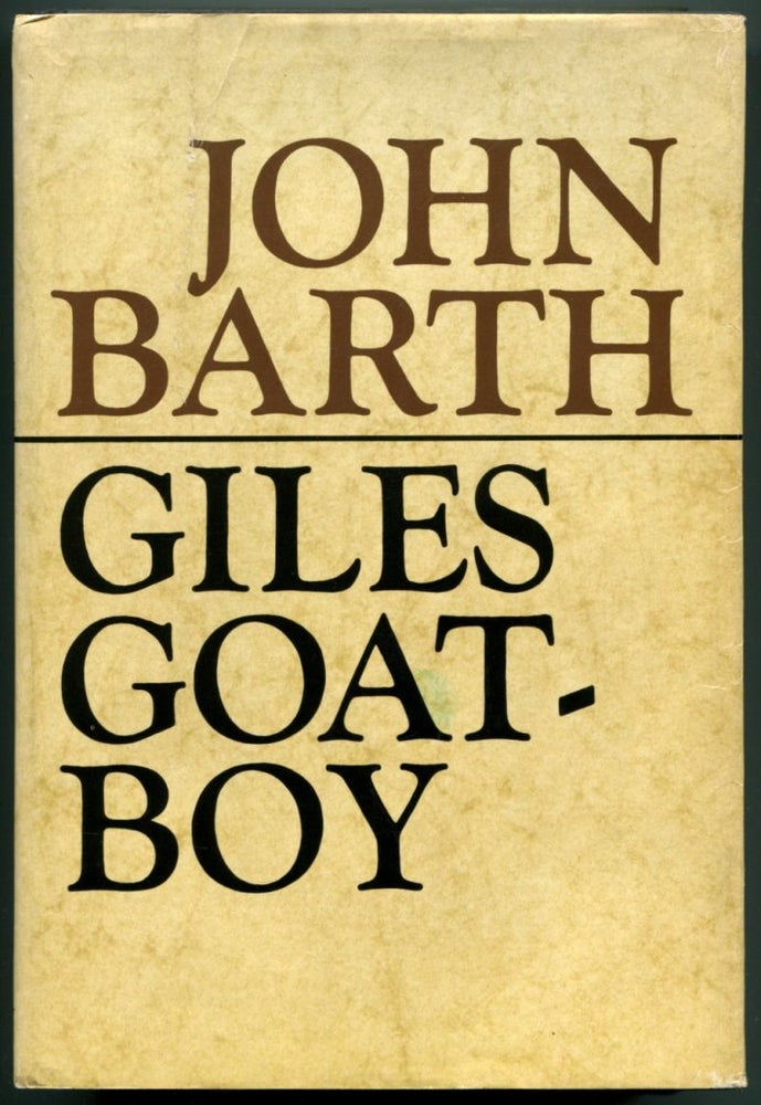 Item #45579 GILES GOAT-BOY. John Barth.