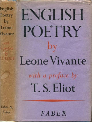 ENGLISH POETRY: And Its Contribution to the Knowledge of a Creative Principle.
