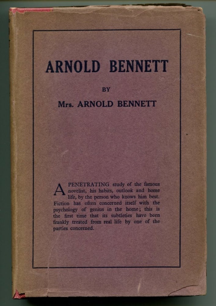 Item #46536 ARNOLD BENNETT. Mrs. Arnold Bennett.