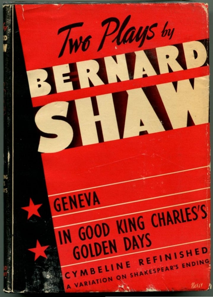 Item #46987 GENEVA, CYMBELINE REFINISHED & IN GOOD KING CHARLES' GOLDEN DAYS. Bernard Shaw, George.