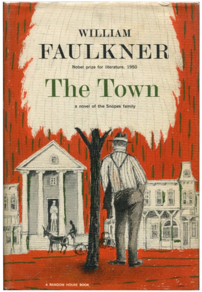 Item #48568 THE TOWN. William Faulkner.
