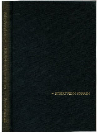 Item #49045 OR ELSE-- Poem/Poems 1968-1974. Robert Penn Warren