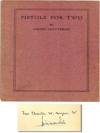 Item #50159 PISTOLS FOR TWO. H. L. Mencken, George Jean Nathan