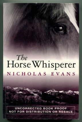Item #50983 THE HORSE WHISPERER. Nicholas Evans