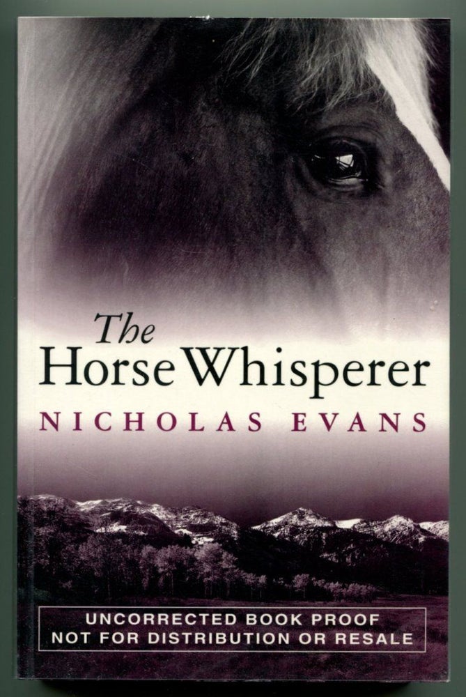 Item #50983 THE HORSE WHISPERER. Nicholas Evans.