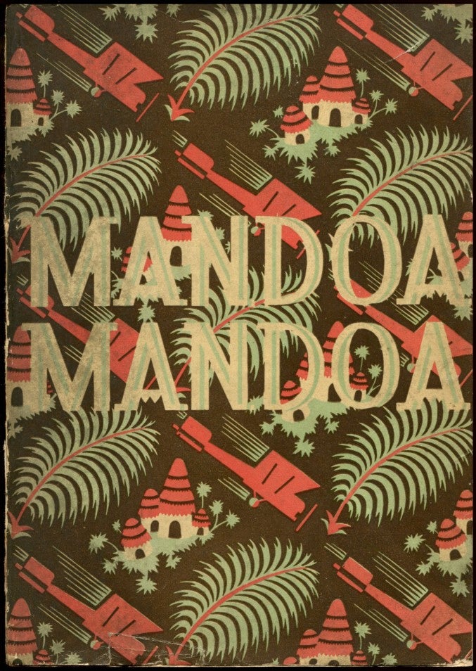 Item #51653 MANDOA, MANDOA! A Comedy of Irrelevance. Winifred Holtby.
