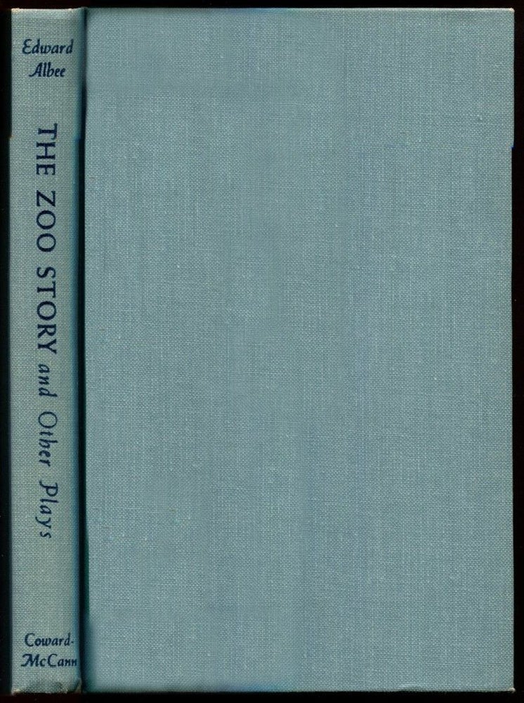 Item #51751 THE ZOO STORY, THE DEATH OF BESSIE SMITH and THE SANDBOX: Three Plays. Edward Albee.