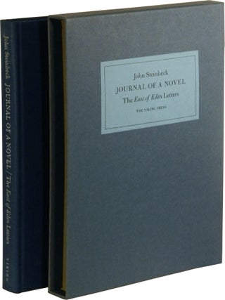 Item #52356 JOURNAL OF A NOVEL: The East of Eden Letters. John Steinbeck