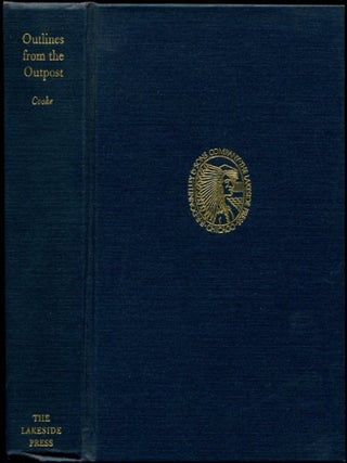 Item #52666 OUTLINES FROM THE OUTPOST. John Esten Cooke, Richard Harwell