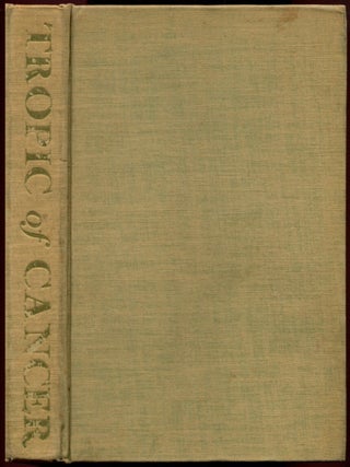 Item #52777 TROPIC OF CANCER. Henry Miller