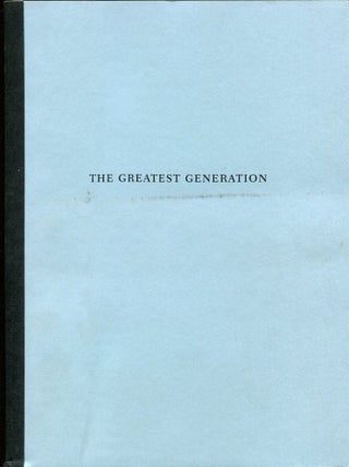 Item #52874 THE GREATEST GENERATION. Tom Brokaw