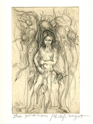 Item #53159 THE GRAPHIC WORK OF PHILLIP EVERGOOD. Phillip Evergood, James A. Michener Lucy R....