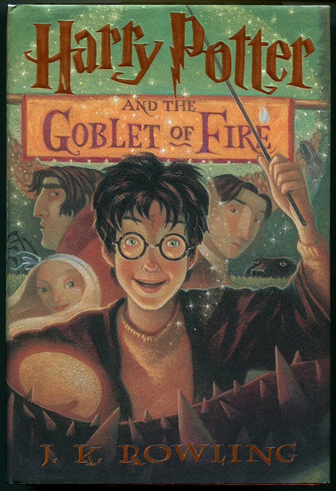 Item #53309 HARRY POTTER AND THE GOBLET OF FIRE. J. K. Rowling.