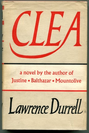Item #53325 CLEA: A Novel. Lawrence Durrell