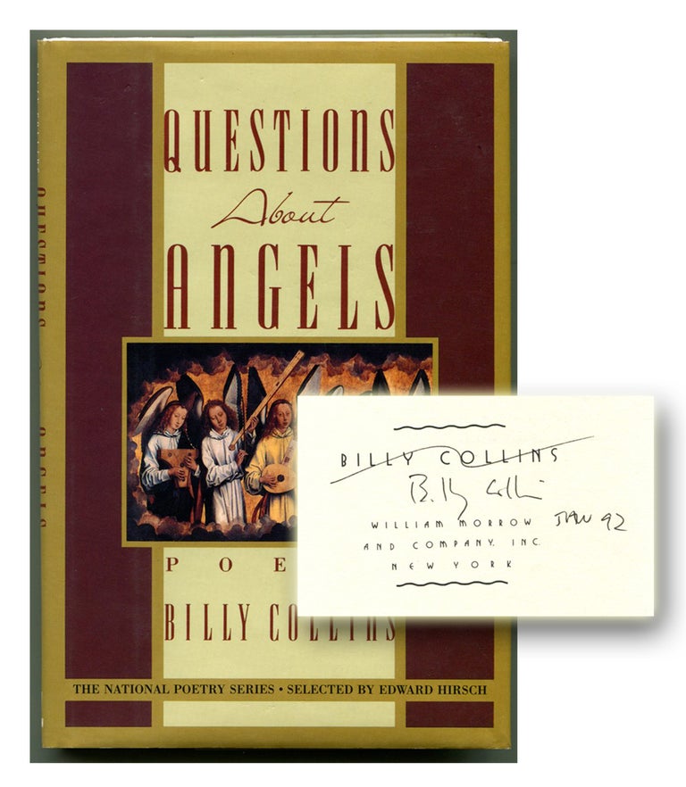 Item #53538 QUESTIONS ABOUT ANGELS: Poems. Billy Collins.