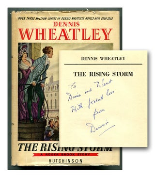THE RISING STORM: A ROGER BROOK STORY. Dennis Wheatley.