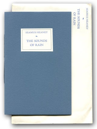 Item #53644 THE SOUNDS OF RAIN. Seamus Heaney