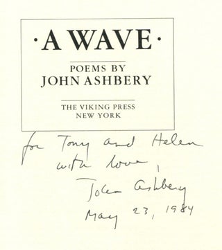 A WAVE: Poems.