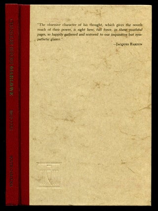 Item #53937 CHANDLER BEFORE MARLOWE: Raymond Chandler's Early Prose and Poetry 1908-1912. Raymond...