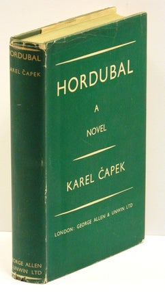 Item #54001 HORDUBAL. Karel Capek