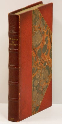 Item #54023 SIR ROGER DE COVERLY: And Other Essays from the Spectator. Joseph Addison, Arthur...