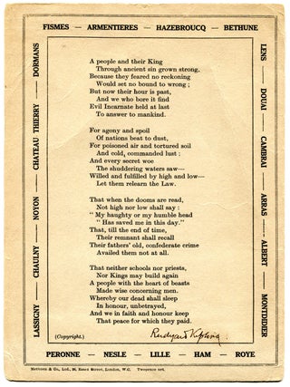 Item #54024 JUSTICE. Rudyard Kipling