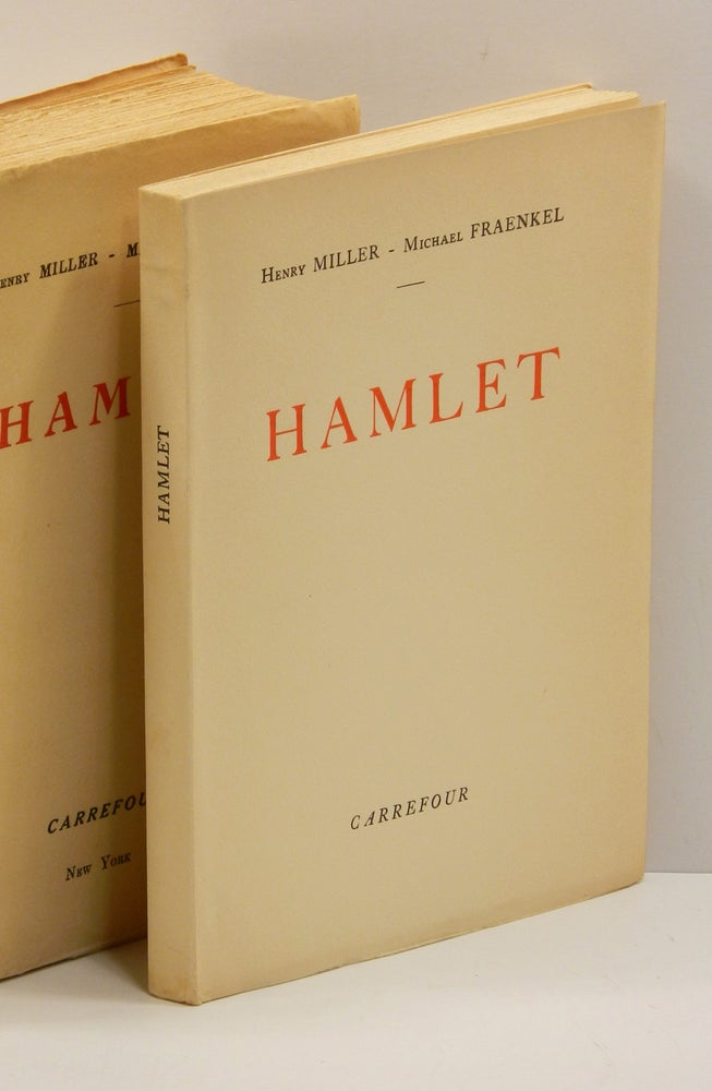 Item #54037 HAMLET; (Volumes I & II). Henry Miller, Michael Fraenkel.