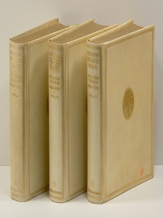 Item #54119 RUDYARD KIPLING'S VERSE: Inclusive Edition 1885-1918; [three volume set -- each...