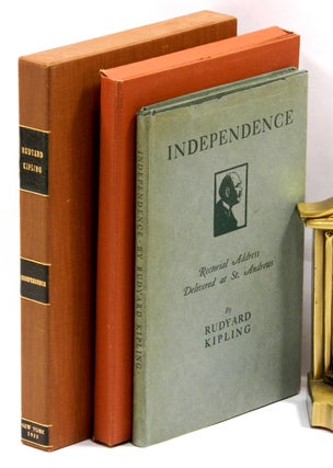 INDEPENDENCE: Rectorial Address Delivered at St. Andrews, October 10, 1923.