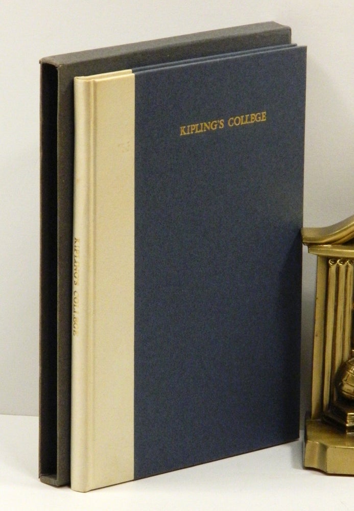 Item #54182 KIPLING'S COLLEGE. Rudyard Kipling, W. M. Carpenter.