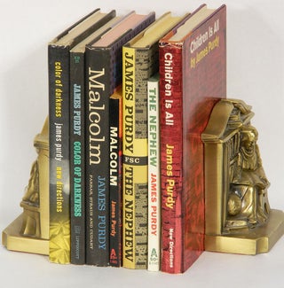 Item #54266 LOT OF SEVEN BOOKS, EACH ONE INSCRIBED TO POET LOUIS DANIEL BRODSKY: Color of...