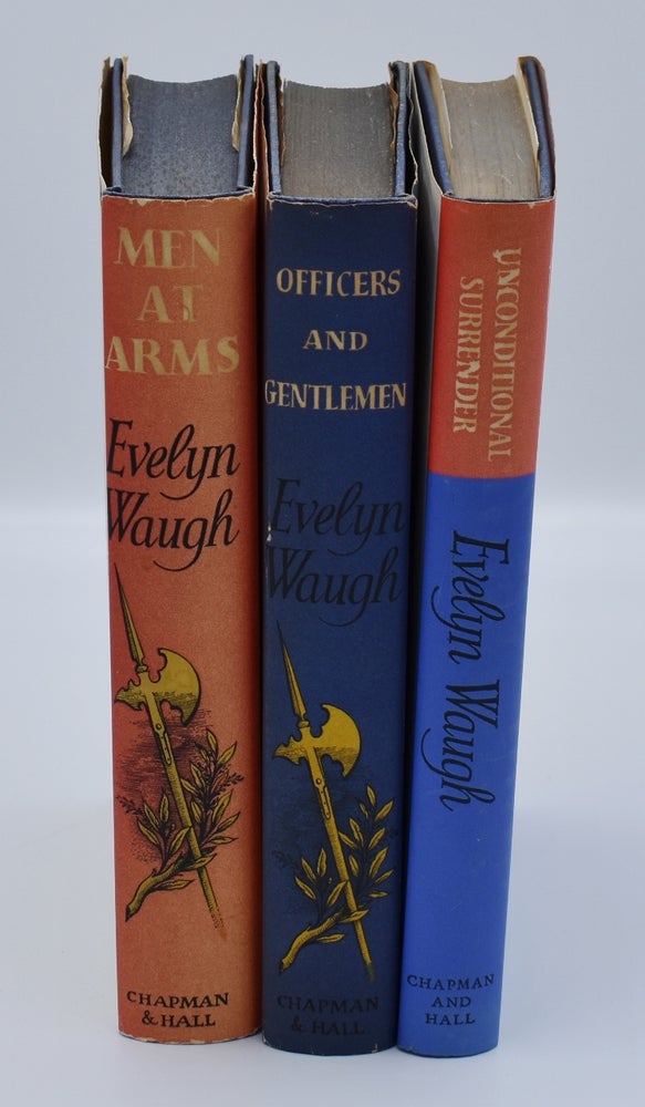 Item #54326 "SWORD OF HONOR" WAR TRILOGY: MEN AT ARMS, OFFICERS AND GENTLEMEN, and UNCONDITIONAL SURRENDER. Evelyn Waugh.