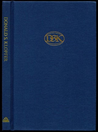 Item #54417 DONALD S. KLOPFER: AN APPRECIATION. William Styron, Donald S. Klopfer