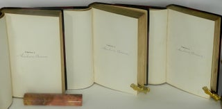 DELUXE EDITION OF THE COLLECTED WORKS OF AMBROSE BIERCE: Volumes I - XII; Though not called for, EACH OF THE TWELVE VOLUMES IS SIGNED BY BIERCE.