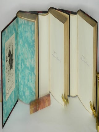 DELUXE EDITION OF THE COLLECTED WORKS OF AMBROSE BIERCE: Volumes I - XII; Though not called for, EACH OF THE TWELVE VOLUMES IS SIGNED BY BIERCE.