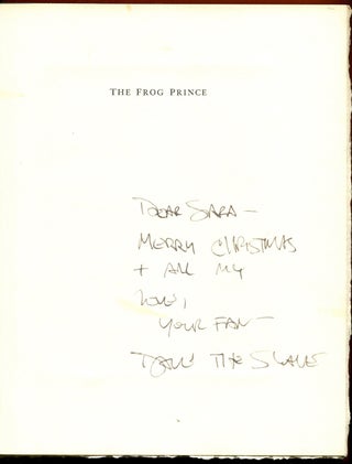 Item #54629 THE FROG PRINCE: A Play. David Mamet, illustrations, Edward Koren