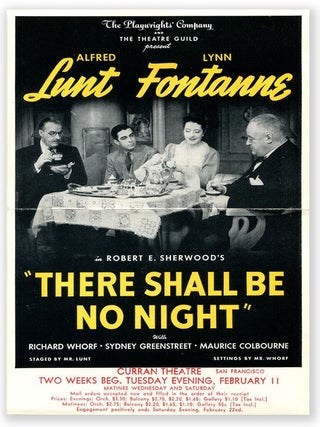 THERE SHALL BE NO NIGHT.