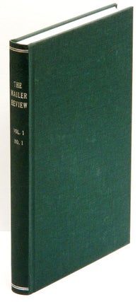 Item #54875 THE MAILER REVIEW: Volume I Number I. Norman Mailer