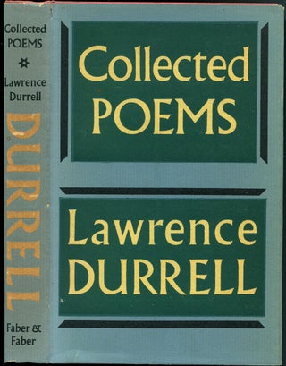 Item #55025 COLLECTED POEMS. Lawrence Durrell