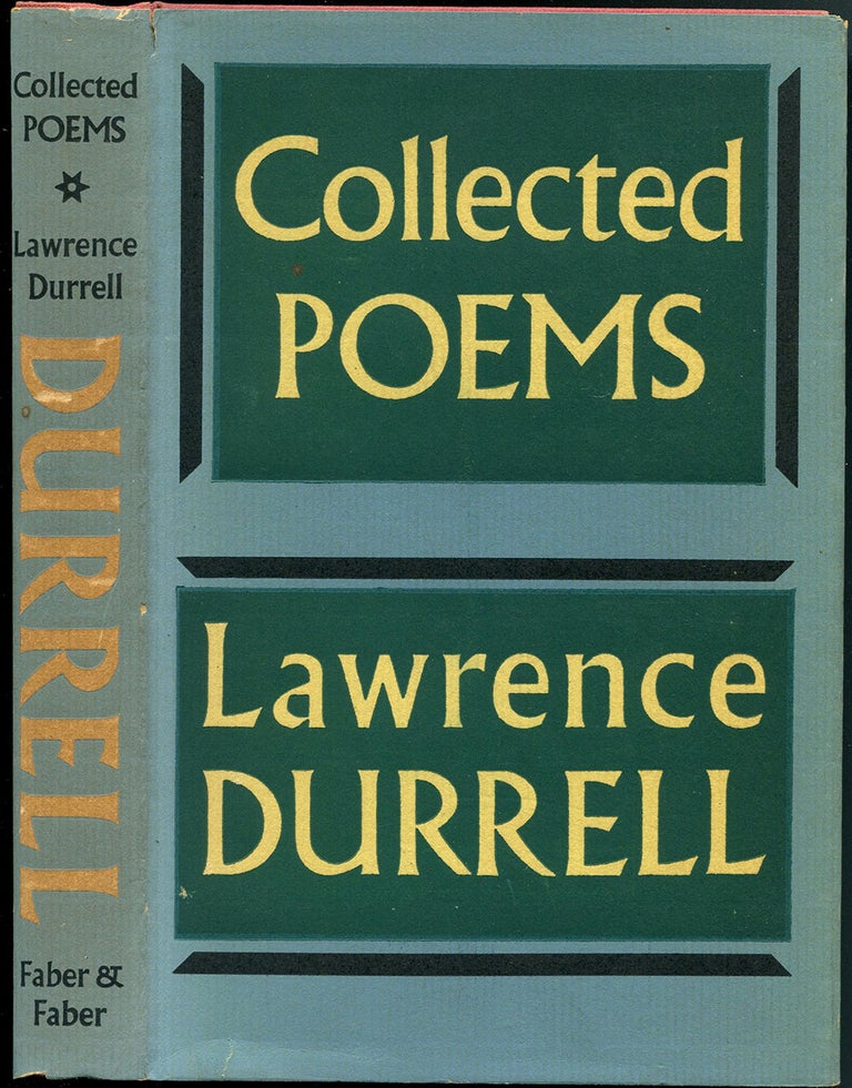 Item #55025 COLLECTED POEMS. Lawrence Durrell.