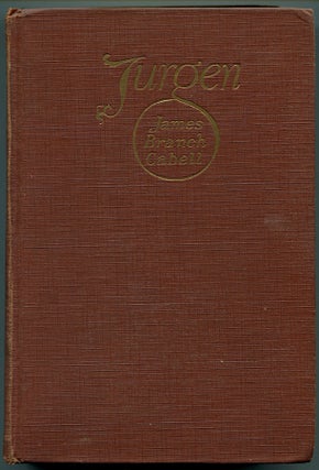 Item #55057 JURGEN: A Comedy of Justice. James Branch Cabell